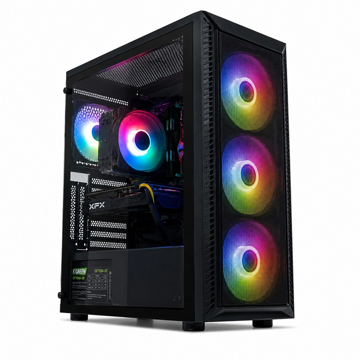 کیس گیمینگ Core i5 نسل ۱۲ با RX580 استوک | رم 16GB | SSD 512GB NVMe | مادربرد Asus H610M WiFi